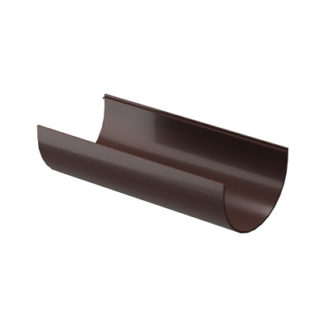 Желоб водосточный Docke Premium шоколадный 120х3000 мм