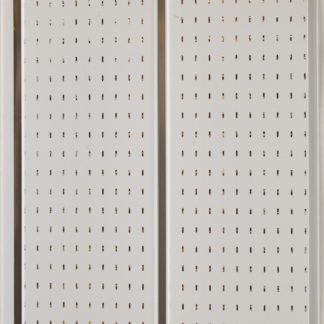 Панель ПВХ Vivipan 2-х секционная Н1-16 Штрих Белый 3000х200х8 мм